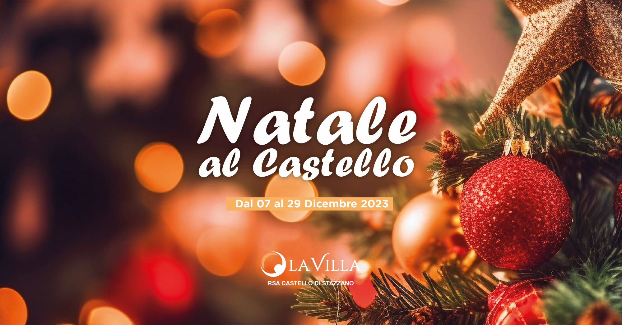 Dicembre e Natale a RSA Castello di Stazzano