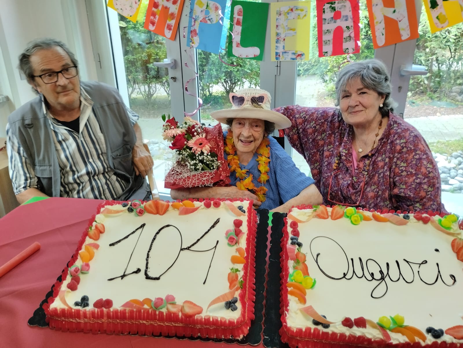 I 104 anni della signora Santina: una centenaria in RP Domus Pacis