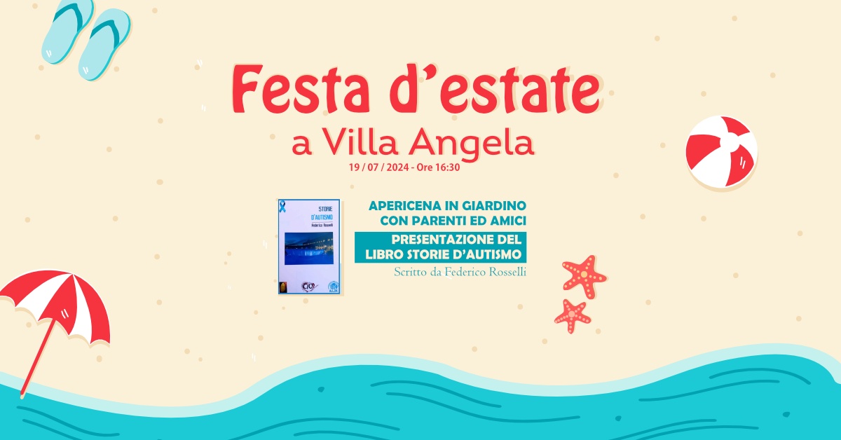 Festa Estiva a RSA Villa Angela: apericena, amici, famiglia e cultura!