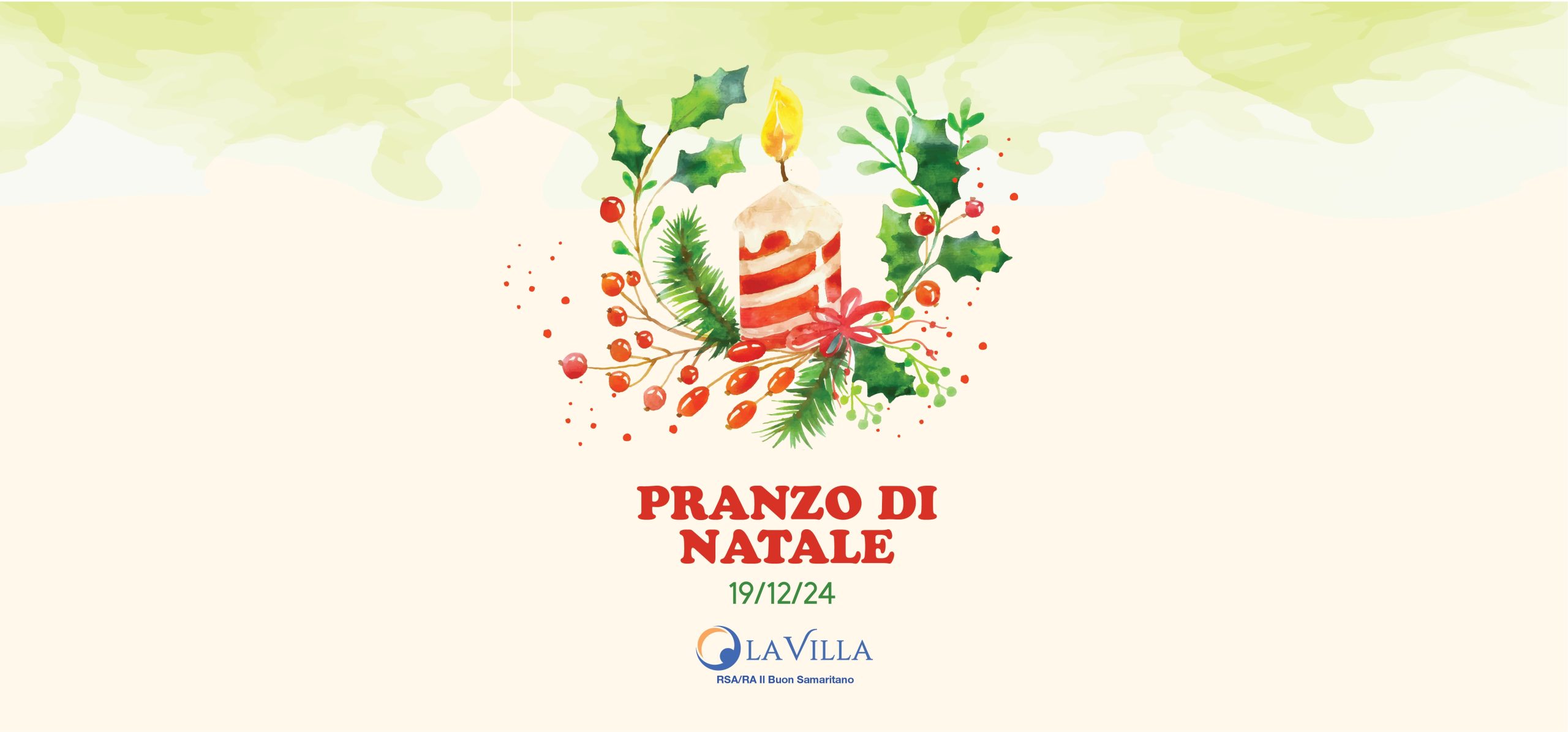 Pranzo di Natale a RSA/RA Il Buon Samaritano