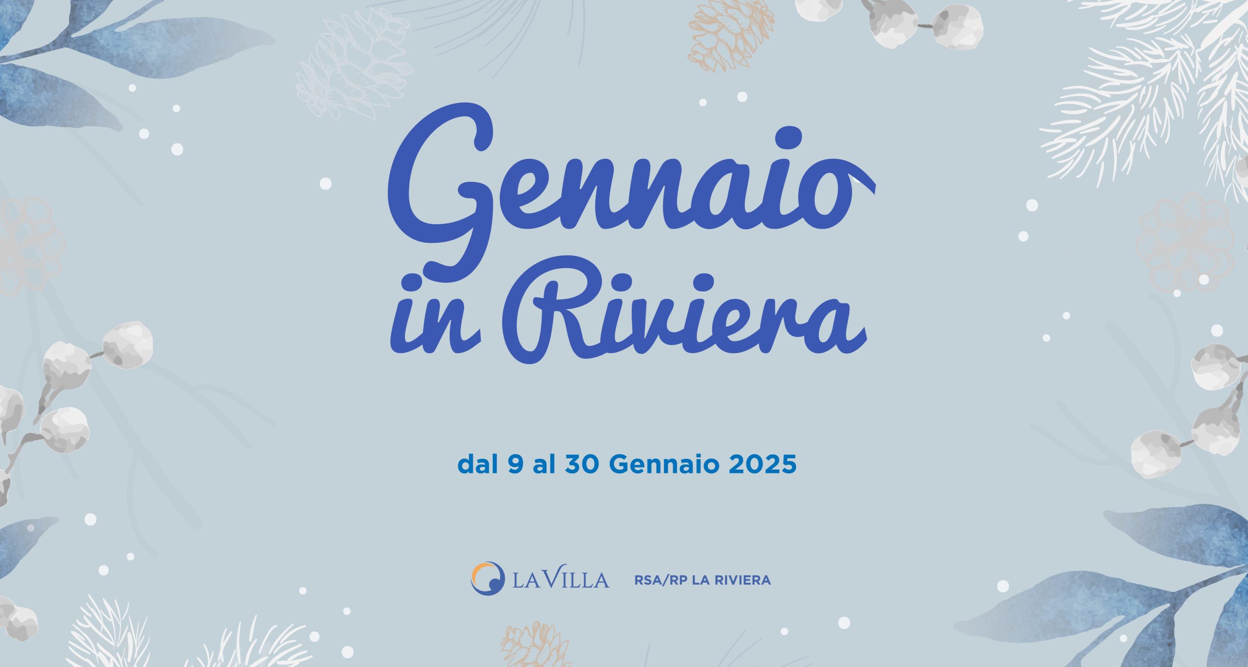 Gli eventi di gennaio a RSA/RP La Riviera